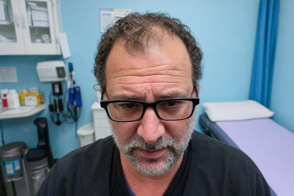 Erik before hair transplant