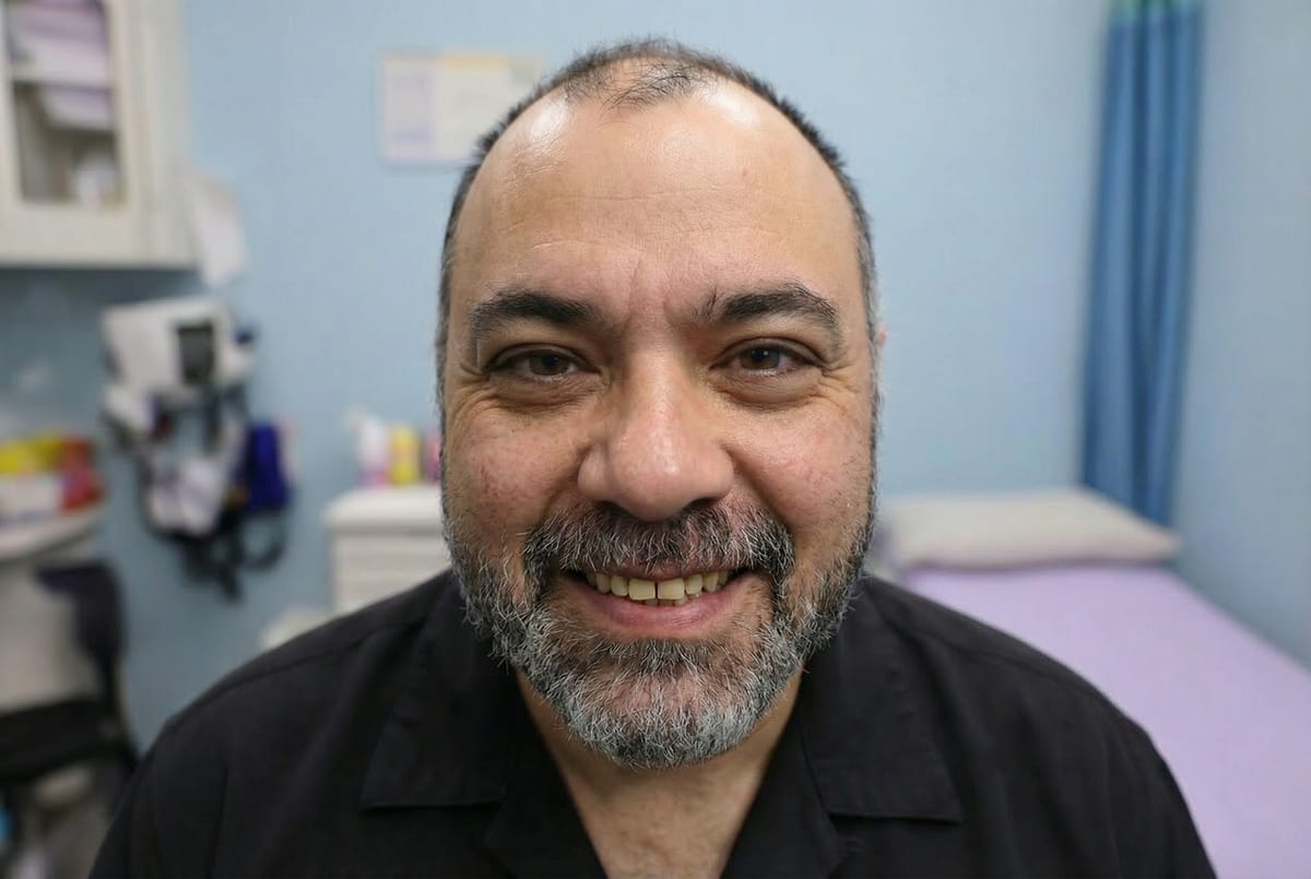 Lott before hair transplant