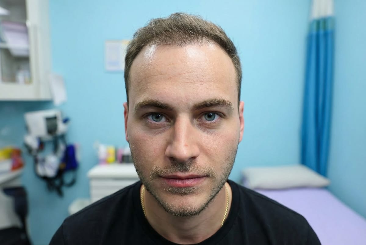 Mason before hair transplant