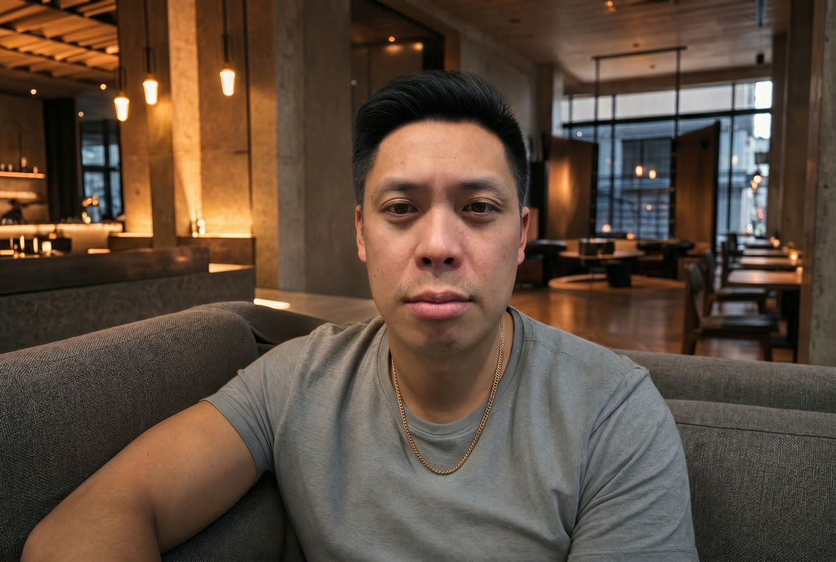 TJ after hair transplant