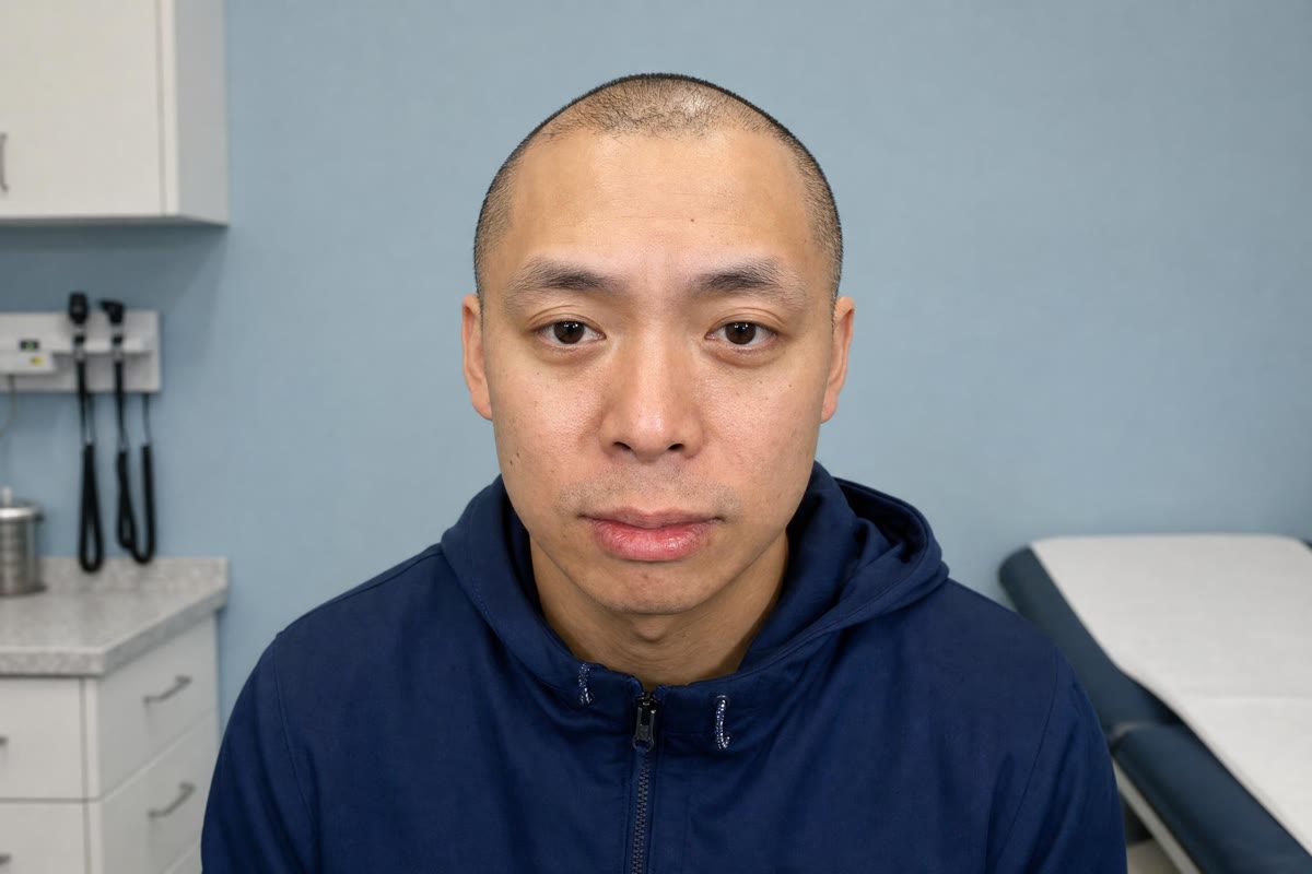 TJ before hair transplant