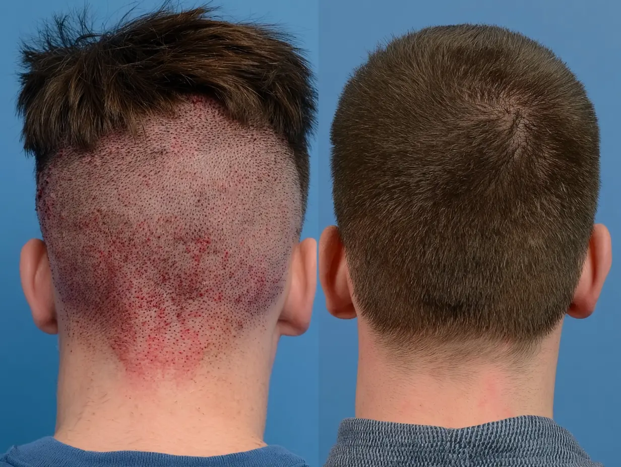 FUE — clinical/technique image for Follicular Unit Extraction